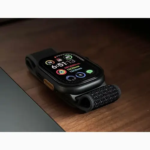 ساعت هوشمند اپل مدل Ultra 2 Black Titanium Case Trail Loop 49mm (6)